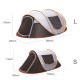 Outdoor Full-Automatic Instant Unfold Rain-Proof Tent Family Multi-Functional Portable Dampproof Camping Tent Suit