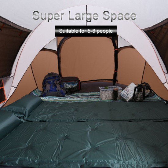 Outdoor Full-Automatic Instant Unfold Rain-Proof Tent Family Multi-Functional Portable Dampproof Camping Tent Suit