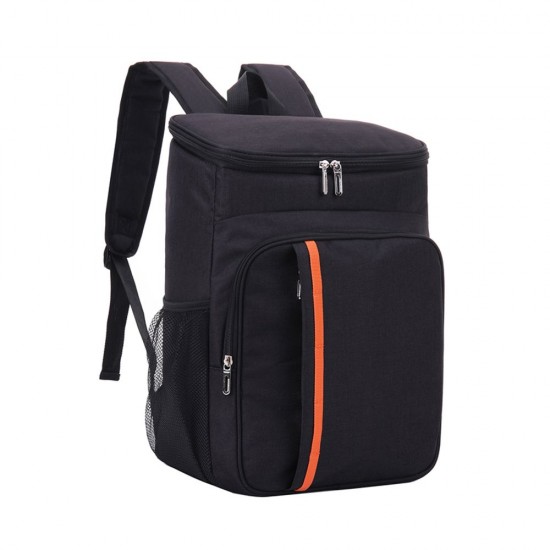 18L Large Capacity Leak Proof Lunch Backpack Thermal Large Picnic Cool and Warm Insulated Bag Outdoor Food and Beverage Storage Shoulder Bag