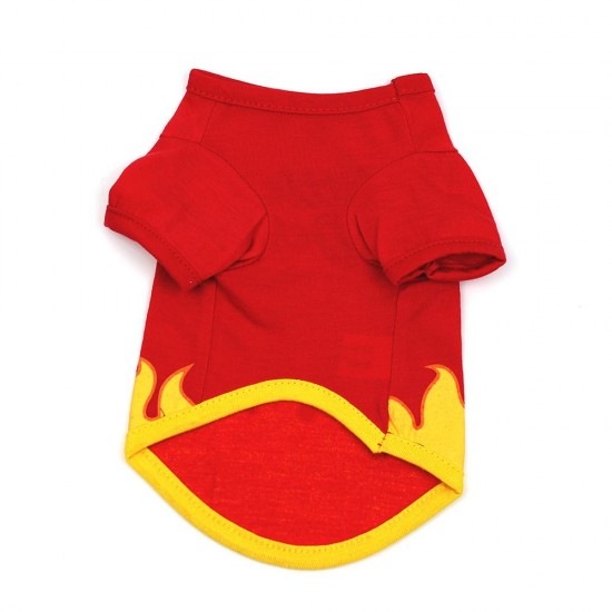 Dog Halloween Shirt Pet T Shirt Little Devil Pet Clothes Pet Halloween Clothes Halloween Costume Dog Shirts