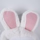 Cute Pet Rabbit Ears Hat for Cat Cosplay Clothes Fancy Pet Bunny Cap Halloween Easter Birthday Photo Shoot Dress for Cat