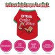 Dog shirt Dog Christmas T-shirt Pet T-shirt Dogs Christmas T-Shirt Summer Dog T-shirt Pet Dogs Clothing Christmas Dog Clothing Polyester T-shirt Puppy Costume