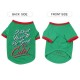 Dog shirt Dog Christmas T-shirt Pet T-shirt Dogs Christmas T-Shirt Summer Dog T-shirt Pet Dogs Clothing Christmas Dog Clothing Polyester T-shirt Puppy Costume