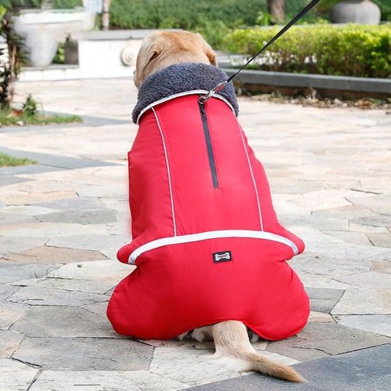 Dog Vest Cold Weather Dog Coats for Winter Warm Fleece Dog Clothes for Small Medium Large Dogs