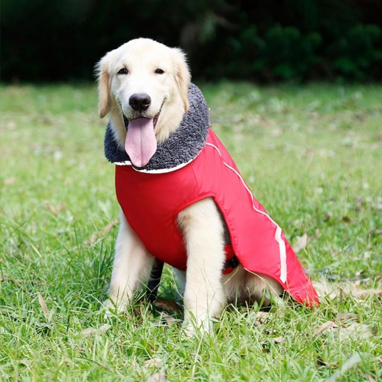 Dog Vest Cold Weather Dog Coats for Winter Warm Fleece Dog Clothes for Small Medium Large Dogs