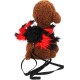 Dog Leash with Spider Pet Dog Halloween Costume Pet Cosplay Clothes Decoration Halloween Dress Up Props for Dogs Puppy