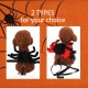 Dog Leash with Spider Pet Dog Halloween Costume Pet Cosplay Clothes Decoration Halloween Dress Up Props for Dogs Puppy