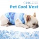 Dog Cooling Shirt Dog Cooling Vest Dog Breathable Shirt for Hot Summer Absorb Water Evaporate Quickly