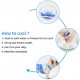 Dog Cooling Shirt Dog Cooling Vest Dog Breathable Shirt for Hot Summer Absorb Water Evaporate Quickly