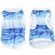 Dog Cooling Shirt Dog Cooling Vest Dog Breathable Shirt for Hot Summer Absorb Water Evaporate Quickly