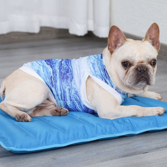 Dog Cooling Shirt Dog Cooling Vest Dog Breathable Shirt for Hot Summer Absorb Water Evaporate Quickly