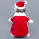 Santa Claus Dog Costume Christmas Pets Clothes Puppy Christmas Coat with Hat Cute Warm Coat Dog Presents