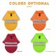 Dog Reflective Clothes Dog Pullover Pet Clothes with Leash Hole for Small Medium Large Dogs Pets