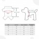 Dog Reflective Clothes Dog Pullover Pet Clothes with Leash Hole for Small Medium Large Dogs Pets