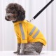 Dog Reflective Clothes Dog Pullover Pet Clothes with Leash Hole for Small Medium Large Dogs Pets