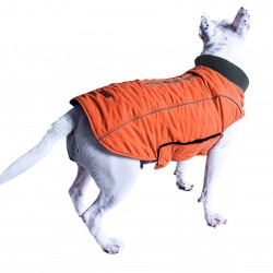 Dog Winter Jacket Padded Reflective Warm Quilted Outdoor Pet Vest