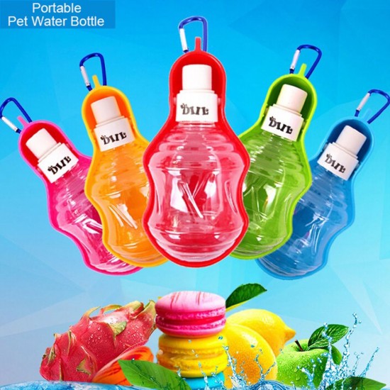 Portable Outdoor Travel Kettle Pet Water Bottle 500ml Pet Water Bowl Drinking Cup Dog Water Dispenser Pet Supplies