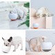 els pet Pet Dog Feeder Slow Food Eating No Spill Pet Bowl Interactive Tumbler Anti-Choking Dog Feeding Bowl for Dogs Cats Pets