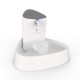 1.5L Automatic Pet Water Fountain Silent Drinking Electric Water Dispenser Feeder Bowl for Cats Dogs Multiple Pets Adjustable Water Flow with Night mode