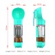 Dog Water Bottle for Walking Portable Pet Travel Water Dispenser Multi-Functional Water Cup Food Box with Poop Shovel