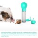 Pet Water Bottle for Walking Outdoor Portable Dog Travel Water Bottle with Food Container Combo Pet Water bottle 500ML Detachable for Drinking and Eating Suitable for Cats and Puppy