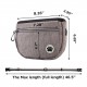 Large Capacity Dog Snack Bag Dog Treat Pouch Dog Training Pouch Bag with Adjustable Waistband Pet Training Pocket Outdoor Bag