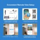 Wireless WiFi Security Camera,720P Outdoor Waterproof Surveillance Camera support Night Vision,Motion Detection,Remote Access