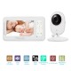 4.3inch Wireless Video Baby Monitor 2 Way Talk Baby Monitor with Camera Support 4 Cameras VOX Mode Temperature Monitoring IR Night Vision Baby Nanny Security Camera