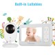 4.3inch Wireless Video Baby Monitor 2 Way Talk Baby Monitor with Camera Support 4 Cameras VOX Mode Temperature Monitoring IR Night Vision Baby Nanny Security Camera