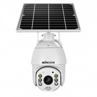 1080P Wireless Solar Panel Security Camera Outdoor Waterproof Surveillance Camera with Full Color Night Vision Support PIR Human Detection,Two Way Audio,Remote Access Battery,Battery Not Include Battery