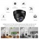 1080P Full High Definition Security Camera 2MP Surveillance AHD Camera Outdoor Weatherproof,Infrared Night Vision,Motion Detection,Pal System