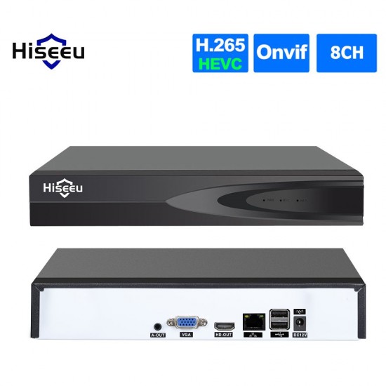 8CH Channel 1080P NVR Network Video Recorder NVR  CCTV Security Surveillance System (Hard Drive Not Included)