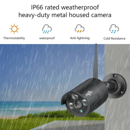 3.0MP IP Camera Security Camera Surveillance System Intelligent Motion Detection and Alerts System（Without User Manual ）