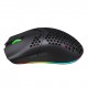 T66 RGB 2.4G Wireless Gaming Mouse RGB Lighting Charging Mouse with Adjustable DPI Ergonomic Design for Desktop Laptop Black