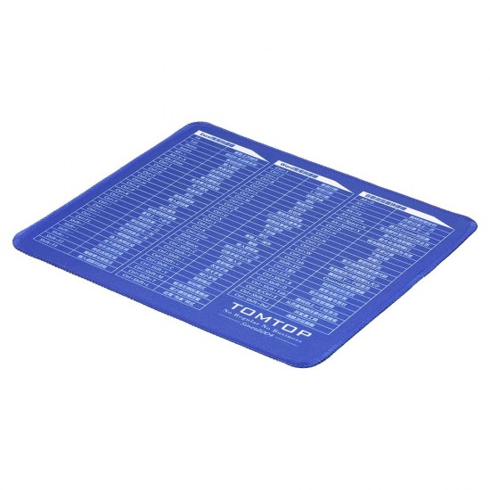 Office Mouse Pad Keyboard Shortcuts Mouse Pad Computer Office Waterproof Non-slip Desk Pad