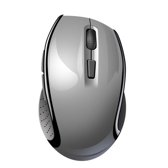 X5 AI Intelligent Voice Mouse 2.4G Wireless Silent Office Mouse 1200DPI Voice Typing/Translation Mouse for Win7/8/10/XP/Mac Black&Grey