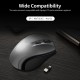 X5 AI Intelligent Voice Mouse 2.4G Wireless Silent Office Mouse 1200DPI Voice Typing/Translation Mouse for Win7/8/10/XP/Mac Black&Grey