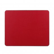 Small Aluminum Mouse Pad PU+PVC Dual Purpose Mouse Pad Gaming Office Mouse Pad 198*160mm Red