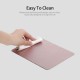 Small Aluminum Mouse Pad PU+PVC Dual Purpose Mouse Pad Gaming Office Mouse Pad 198*160mm Red