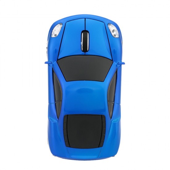 2.4GHz Wireless Racing Car Shaped Optical USB Mouse/Mice 3D 3 Buttons 1000 DPI/CPI for PC Laptop Desktop