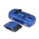 2.4G Wireless Car Mouse USB Computer Mice Car Shape 1000 DPI with LED Light Receiver for PC Laptop Blue