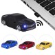 2.4G Wireless Car Mouse USB Computer Mice Car Shape 1000 DPI with LED Light Receiver for PC Laptop Blue