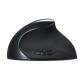 Optical Vertical Mouse Ergonomic Wireless Mouse Rechargeable Mice Built-in Battery with DPI Switch for PC Laptop(Black)