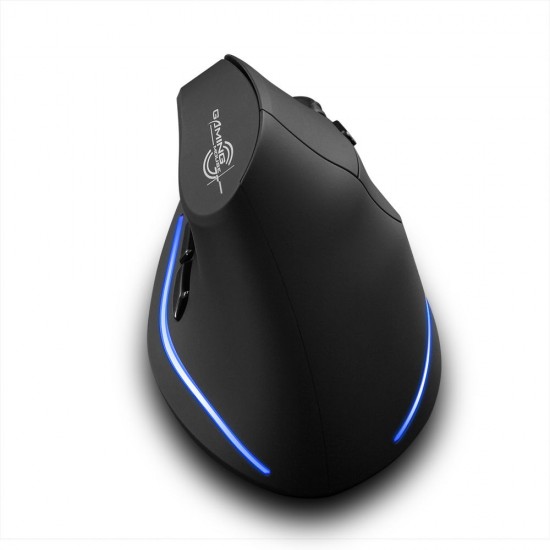 F-35 Mouse Wireless Vertical Mouse Ergonomic Rechargeable 2400 DPI Optional Portable Gaming Mouse for Mac Laptop PC Computer