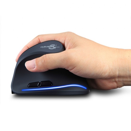 F-35 Mouse Wireless Vertical Mouse Ergonomic Rechargeable 2400 DPI Optional Portable Gaming Mouse for Mac Laptop PC Computer