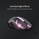 CM-818 Wired Optical Mouse Gaming Mouse 1200DPI USB Gaming Mouse Ergonomic Mouse with Colorful Breathing Light Black