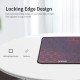 Gaming Mouse Pad Rubber Mouse Pad Anti-skid Wear-resistant Mouse Pad with Locking Edge Design for Office and Home