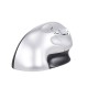 6D Wireless Optical Mouse Vertical Mouse 2.4GHz Gaming Mouse 6 Keys Ergonomic Design Mouse for PC Laptop Black+Silver