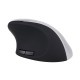 6D Wireless Optical Mouse Vertical Mouse 2.4GHz Gaming Mouse 6 Keys Ergonomic Design Mouse for PC Laptop Black+Silver