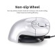 6D Wireless Optical Mouse Vertical Mouse 2.4GHz Gaming Mouse 6 Keys Ergonomic Design Mouse for PC Laptop Black+Silver